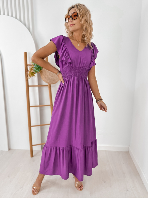 ROBE HARIGAN FUCHSIA