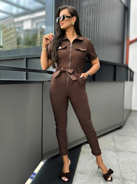 JUMPSUIT CALIGARI BROWN