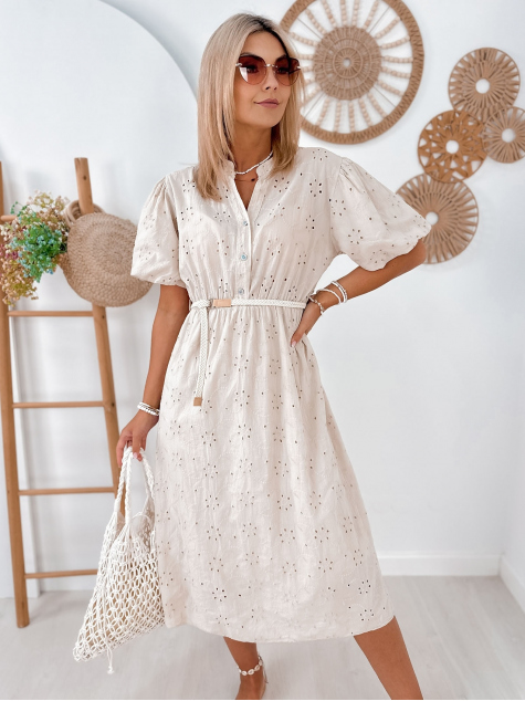 DRESS ELWOOD BEIGE