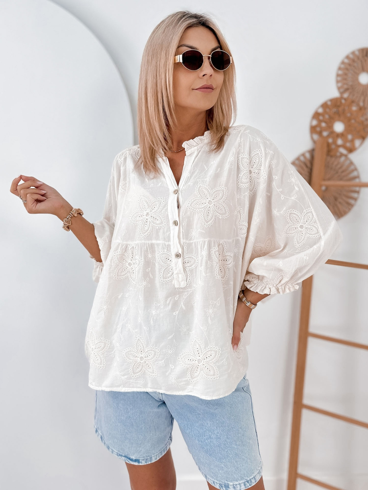 BLUZA WERTER BEJ