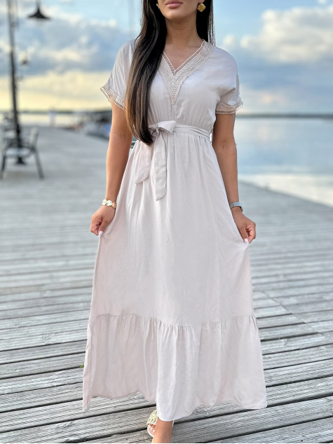 ŠATY BALEY BÉŽOVÁ