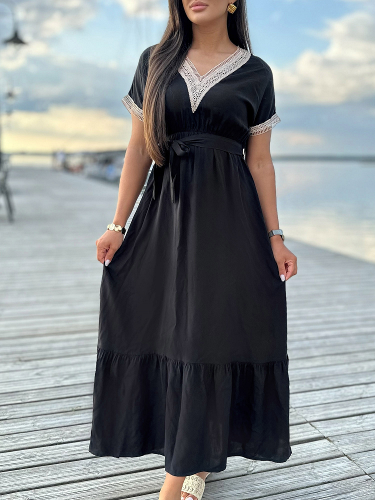 DRESS BALEY BLACK