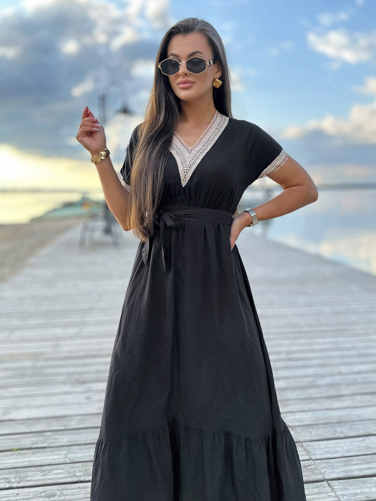 ROBE BALEY NOIR