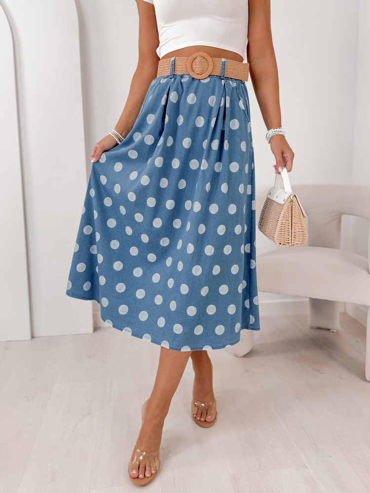 SKIRT SANERE BLUE