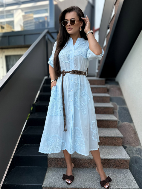 DRESS WESTLEY BLUE