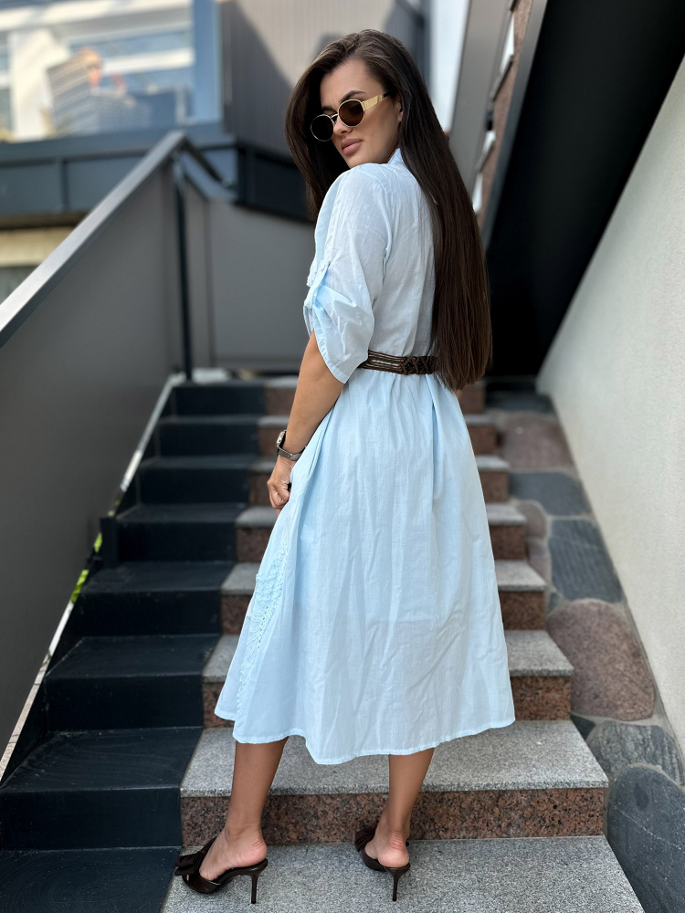 DRESS WESTLEY BLUE
