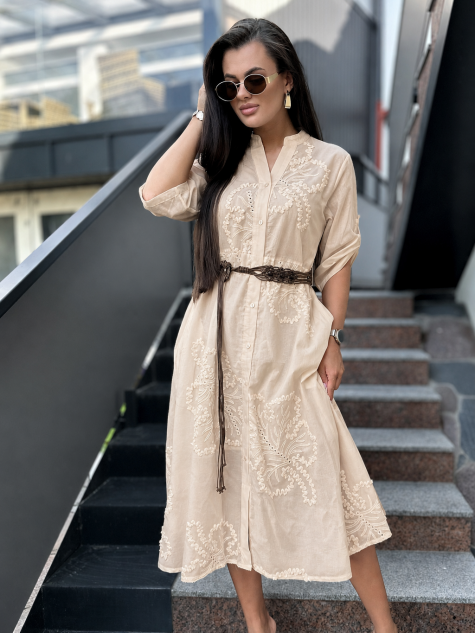 DRESS WESTLEY BEIGE