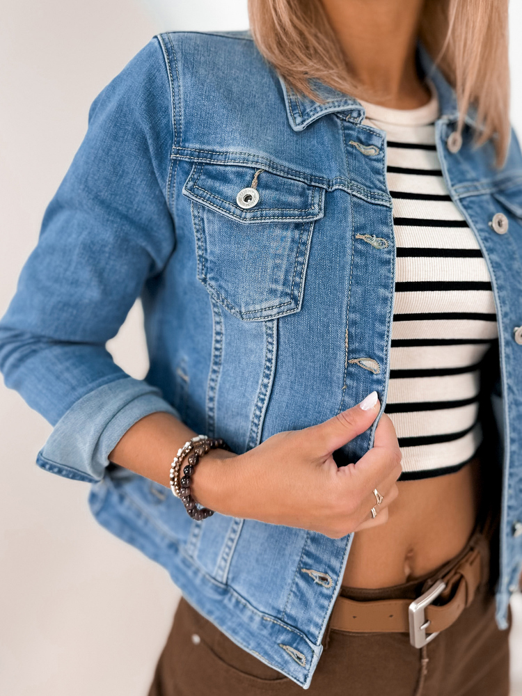 JACKE AMALIA JEANSBLAU