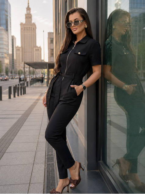 JUMPSUIT CALIGARI BLACK