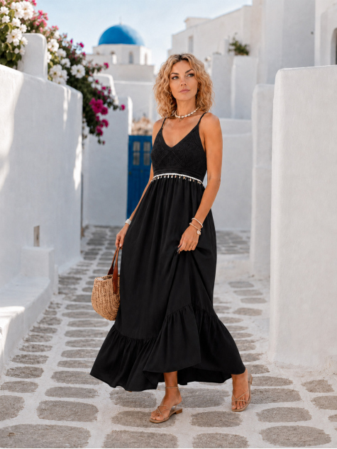 ROBE VALENTIA NOIR