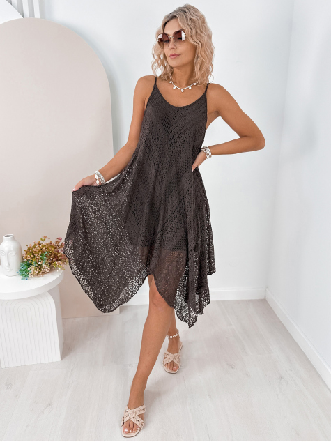 DRESS SCOTIE BROWN