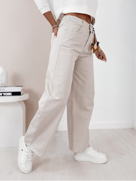 PANTALONI MILTON BEJ