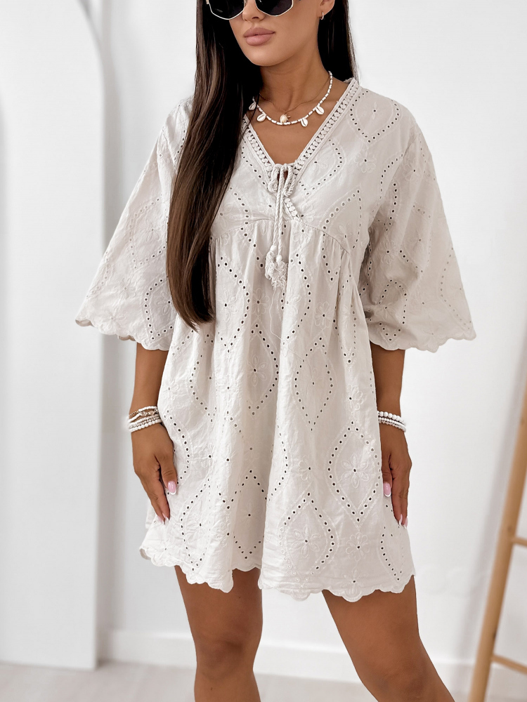ROBE AMORES BEIGE
