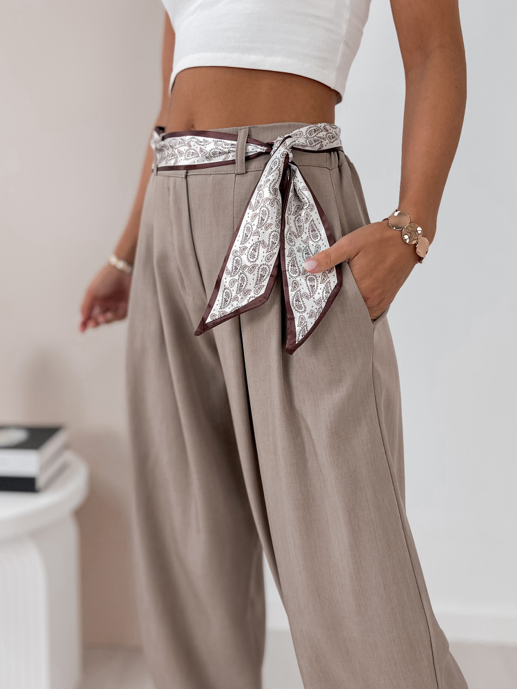 PANTS MARLOW DARK BEIGE