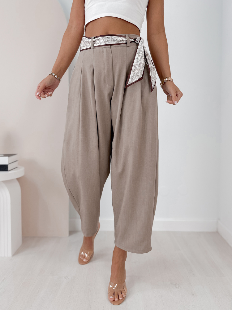 PANTS MARLOW DARK BEIGE