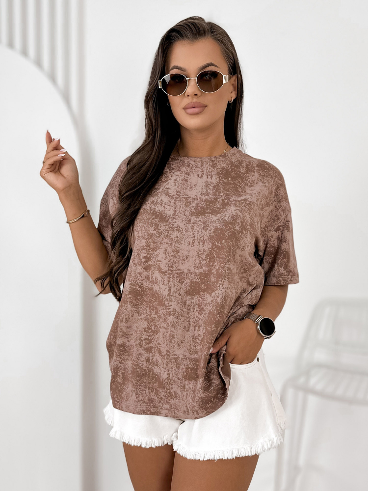 BLOUSE CAMBRE BROWN
