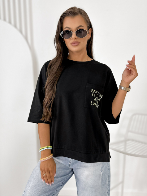 BLOUSE ELSTE BLACK