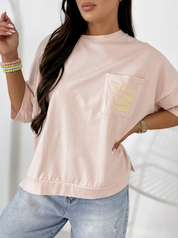 BLUSE ELSTE PUDERROSA