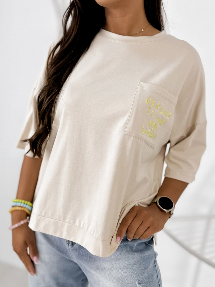 BLOUSE ELSTE BEIGE