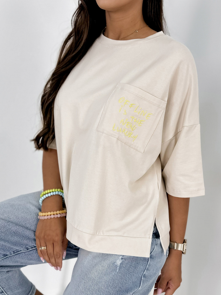 BLOUSE ELSTE BEIGE