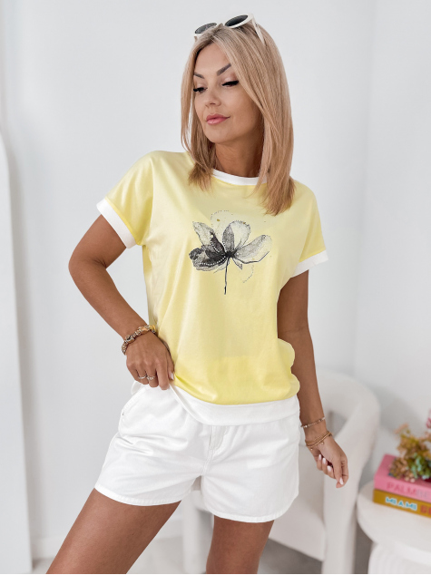 BLOUSE COTARD YELLOW