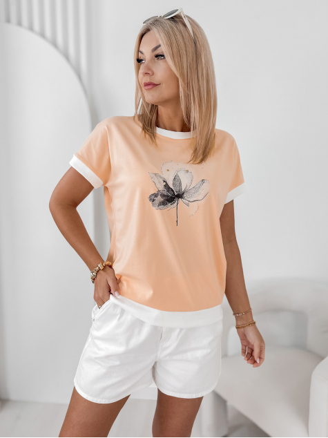 BLOUSE COTARD PÊCHE