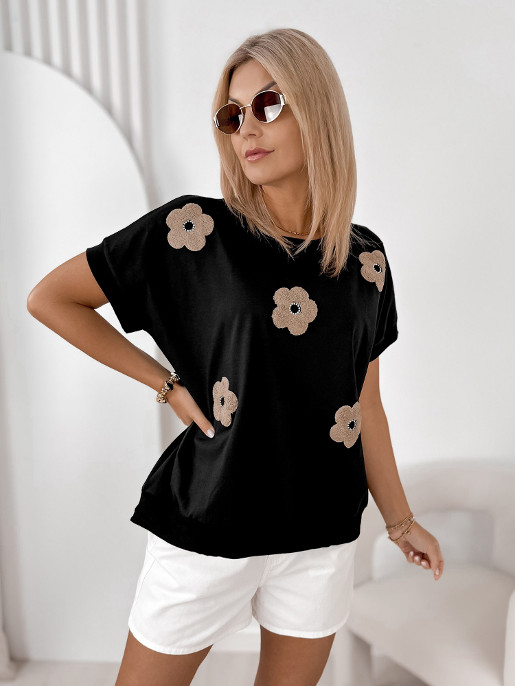 BLOUSE VERGE NOIR
