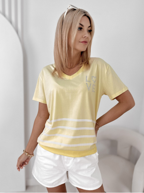 BLOUSE EVERTE JAUNE