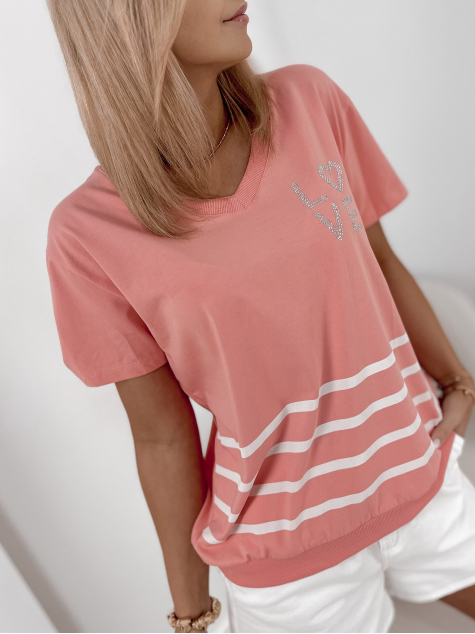 BLOUSE EVERTE CORAIL