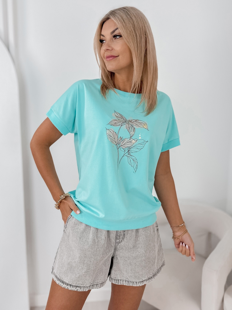 BLUSE STRIVE TÜRKISE