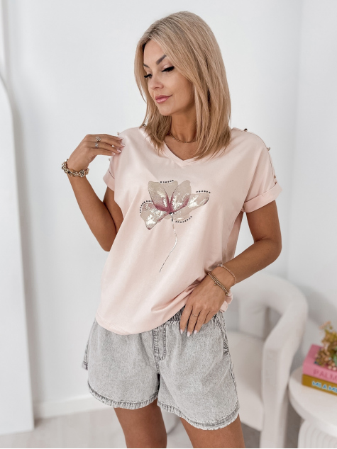 BLUSE MOTION PUDERROSA