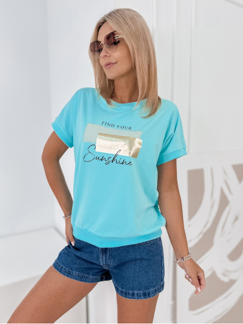 BLOUSE LYNLEY TURQUOISE
