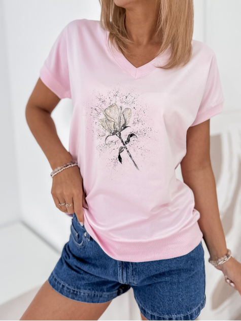 BLUSE CINDY PUDERROSA