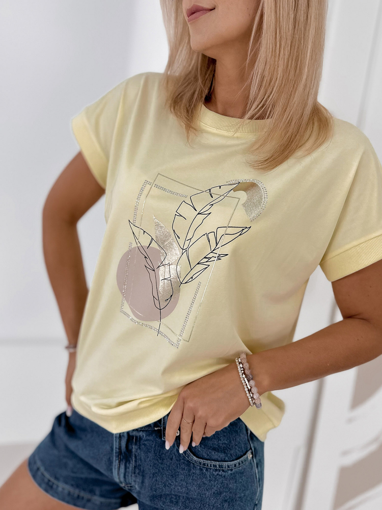 BLUZA ODETTE GALBENA