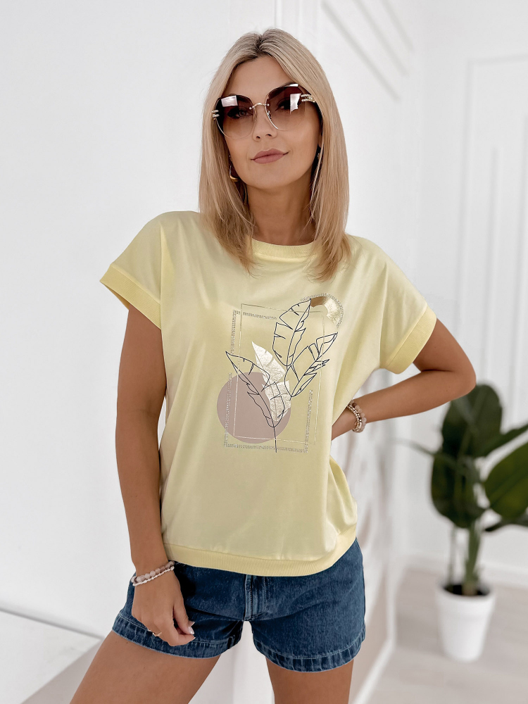 BLOUSE ODETTE JAUNE