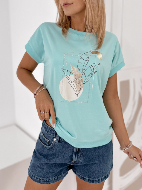 BLUSE ODETTE TÜRKISE