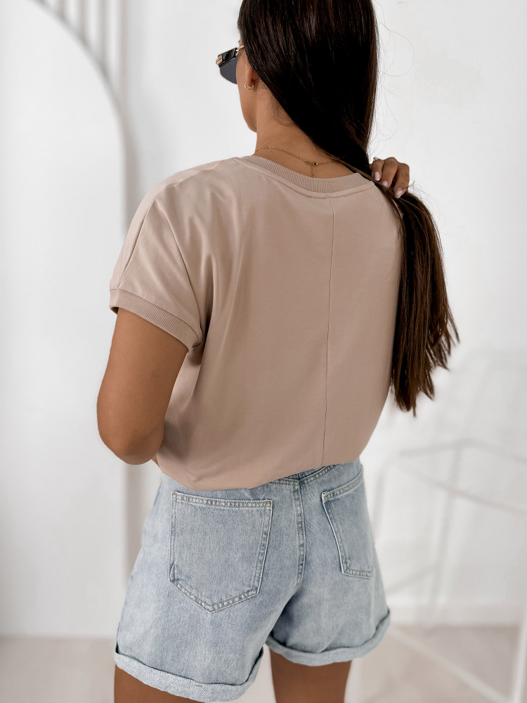 BLUSE DOMESTIQ BEIGE