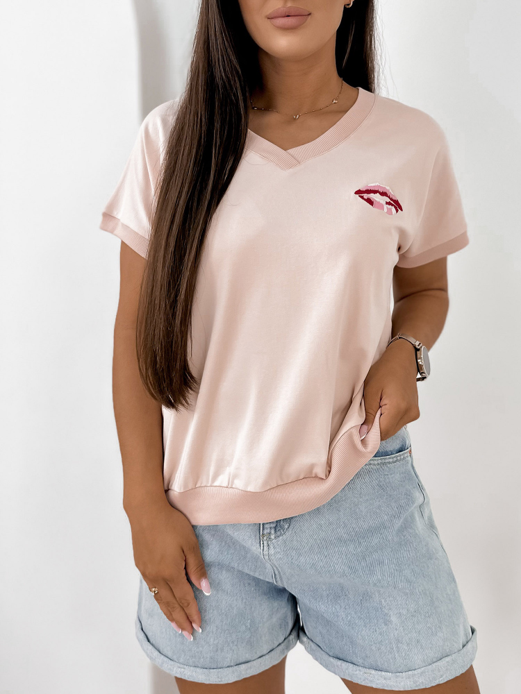 BLUSE DOMESTIQ PUDERROSA
