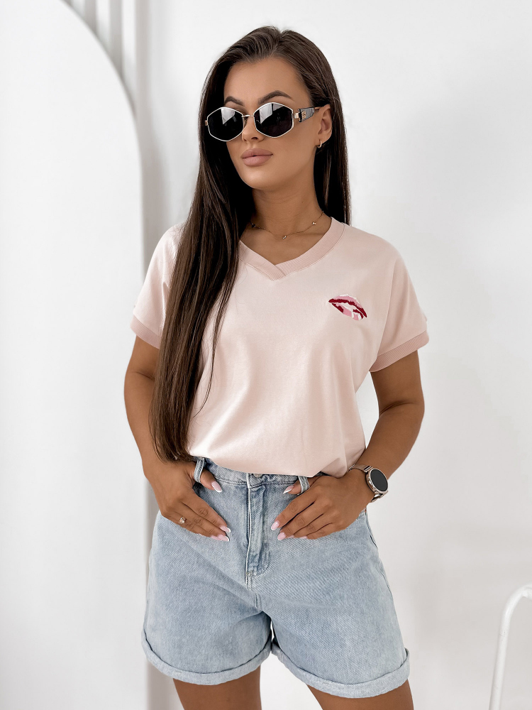 BLUSE DOMESTIQ PUDERROSA