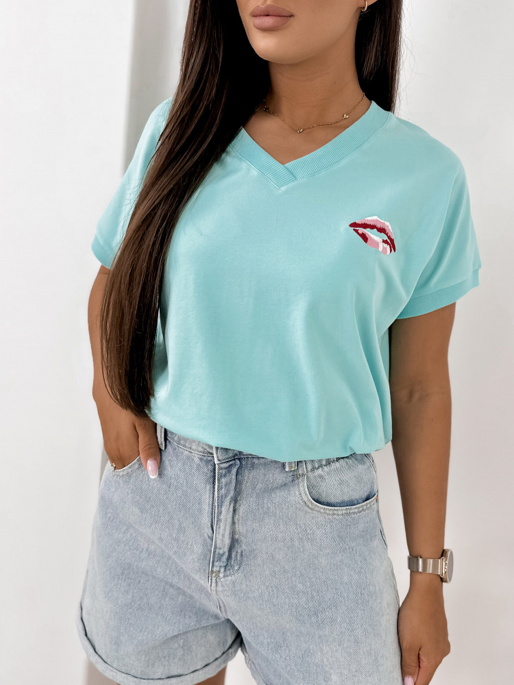 BLUZA DOMESTIQ TURCOAZ