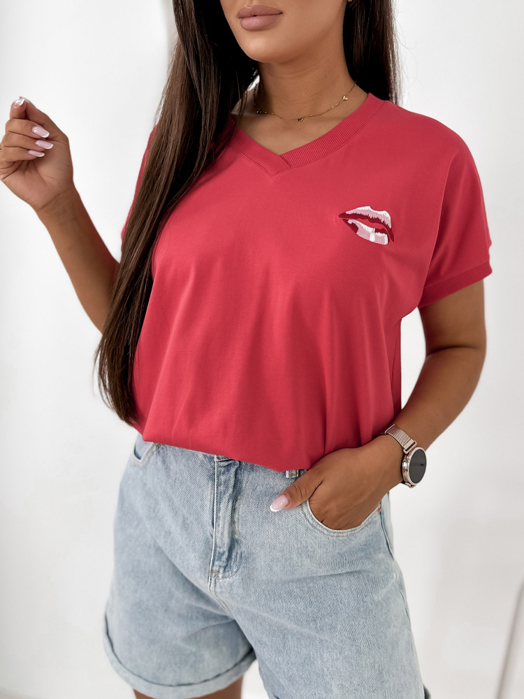 BLOUSE DOMESTIQ RASPBERRY