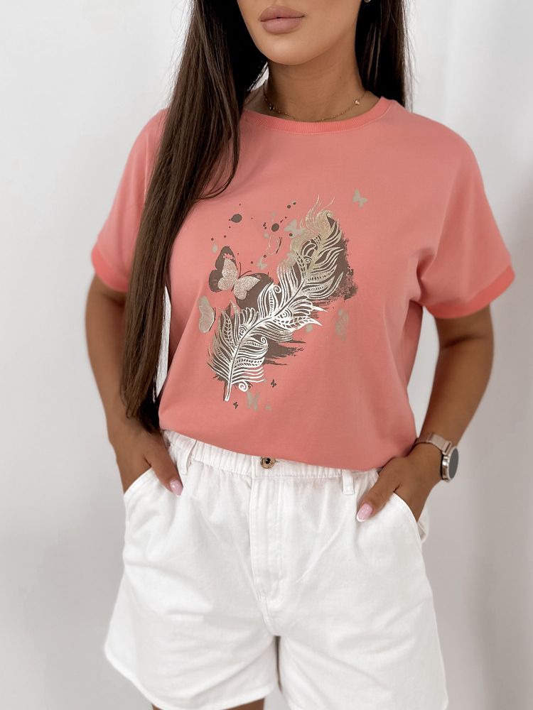 BLOUSE FLANDERS CORAL