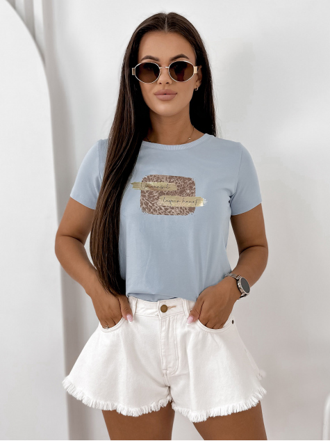 BLOUSE BLUE SWIMSUIT