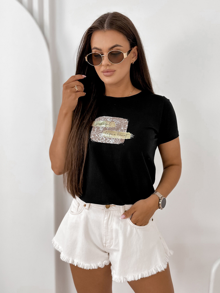 BLUSE MAILOT SCHWARZ