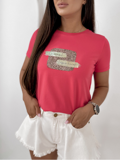 BLOUSE MAILLOT FRAMBOISE