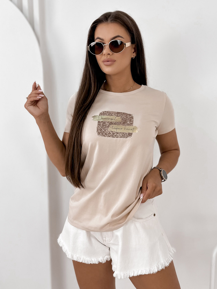 BLOUSE MAILOT BEIGE