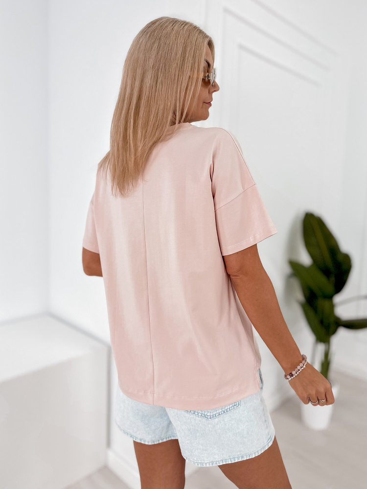 BLUZA REMIGIO ROZ PUDRAT
