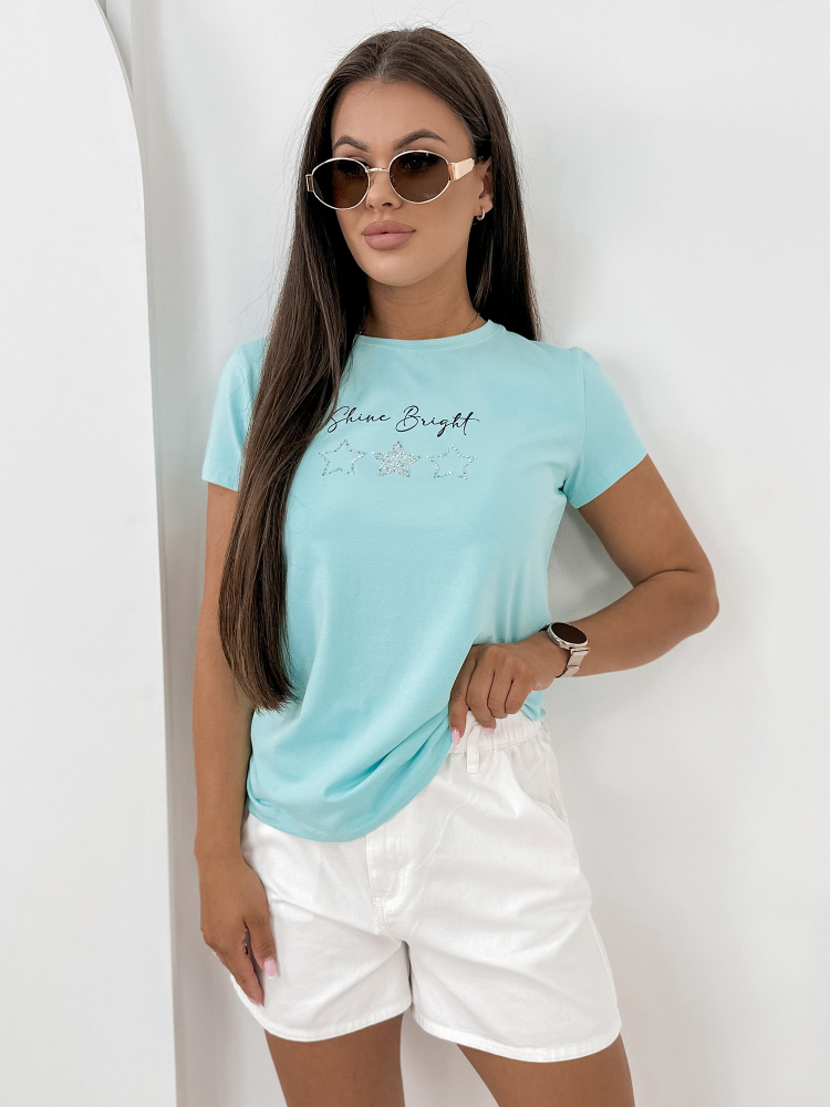 BLOUSE BRINE TURQUOISE
