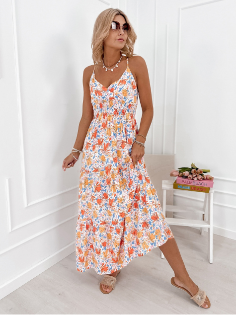 ROBE PARCOURIR ORANGE
