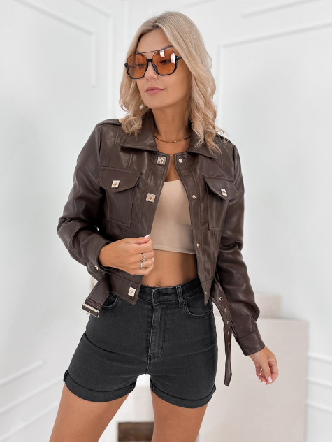 JACKE CIERES DUNKELBRAUN